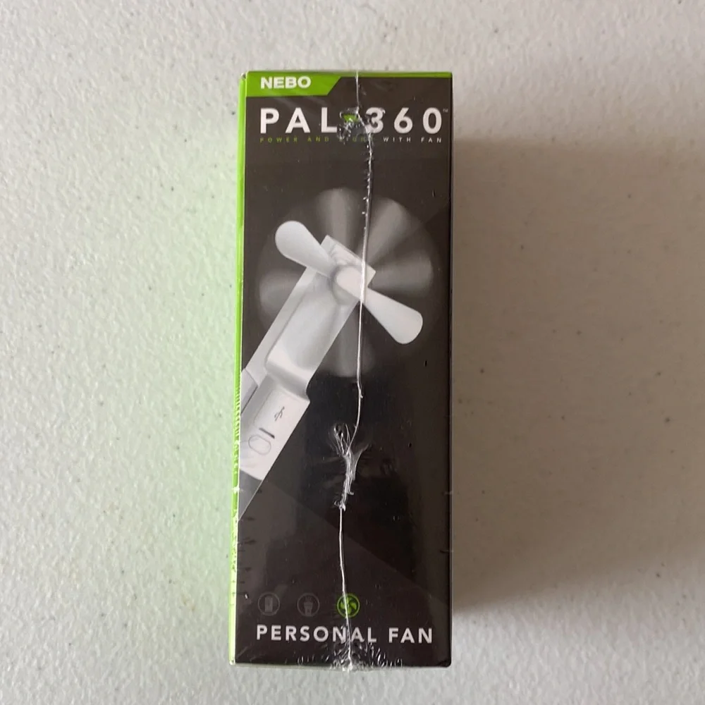 NEW - PAL-360 Power Bank and FlashLight with Fan
